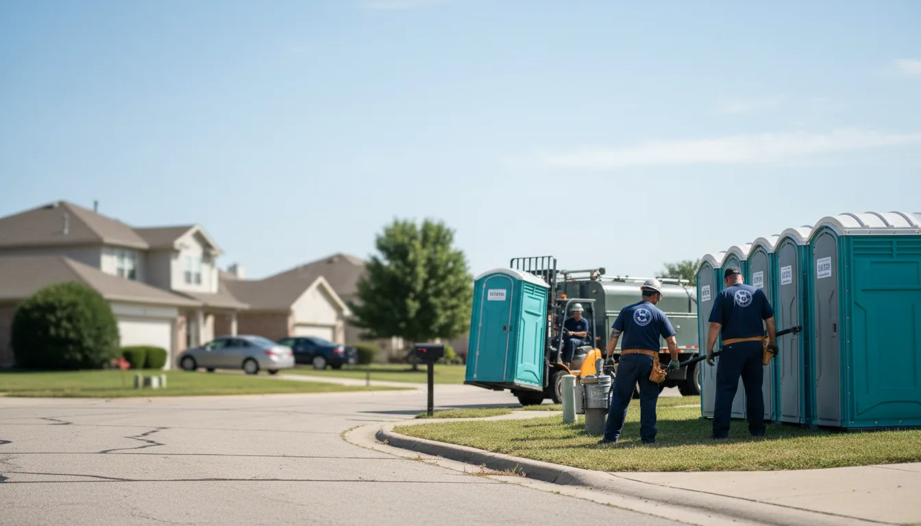 Porta Potty Rental in Piper City, IL near me